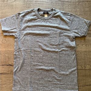 Ralph Lauren Heather Gray Pocket Tee
